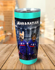 'France Doggos' Personalized 2 Pet Tumbler