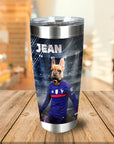 Vaso personalizado 'Francia Doggos Soccer'