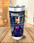 'France Doggos Soccer' Personalized Tumbler