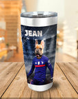 Vaso personalizado 'Francia Doggos Soccer'