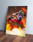 'Freddy Woofer' Personalized Pet Canvas