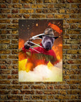 'Freddy Woofer' Personalized Pet Poster