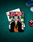 'Frida Doggo' Personalized Pet Playing Cards
