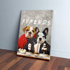 Load image into Gallery viewer, &#39;Furends&#39; Personalized 2 Pet Canvas