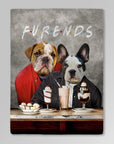 'Furends' Personalized 2 Pet Blanket