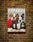'Furends' Personalized 2 Pet Poster