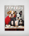 'Furends' Personalized 2 Pet Poster