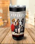 Vaso personalizado para 2 mascotas 'Furends'