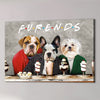 Load image into Gallery viewer, &#39;Furends&#39; Personalized 3 Pet Canvas