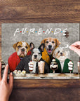 'Furends' Personalized 4 Pet Puzzle
