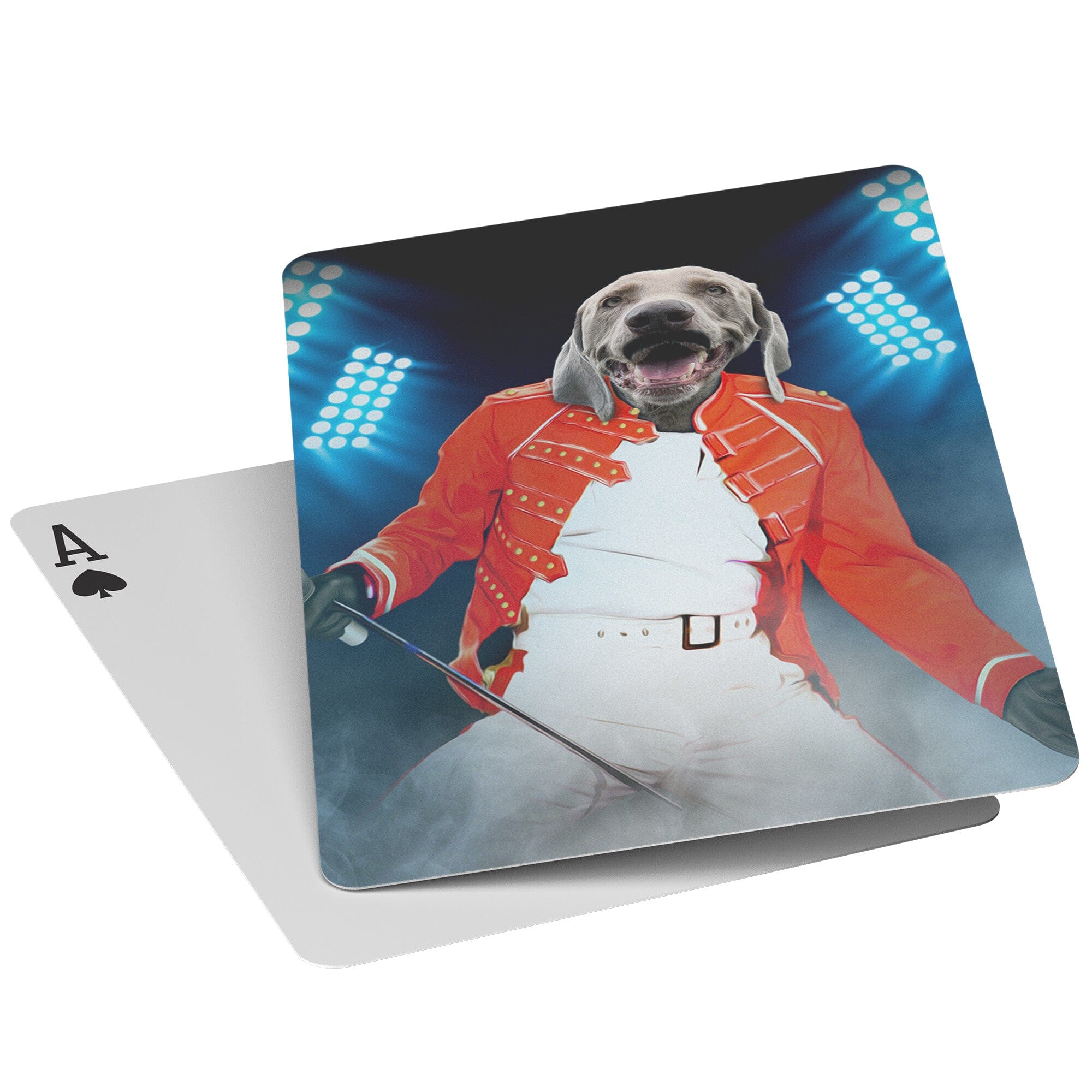 &#39;Furry Mercury&#39; Personalized Pet Playing Cards