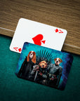 'Game of Bones' Personalized 3 Pet Playing Cards