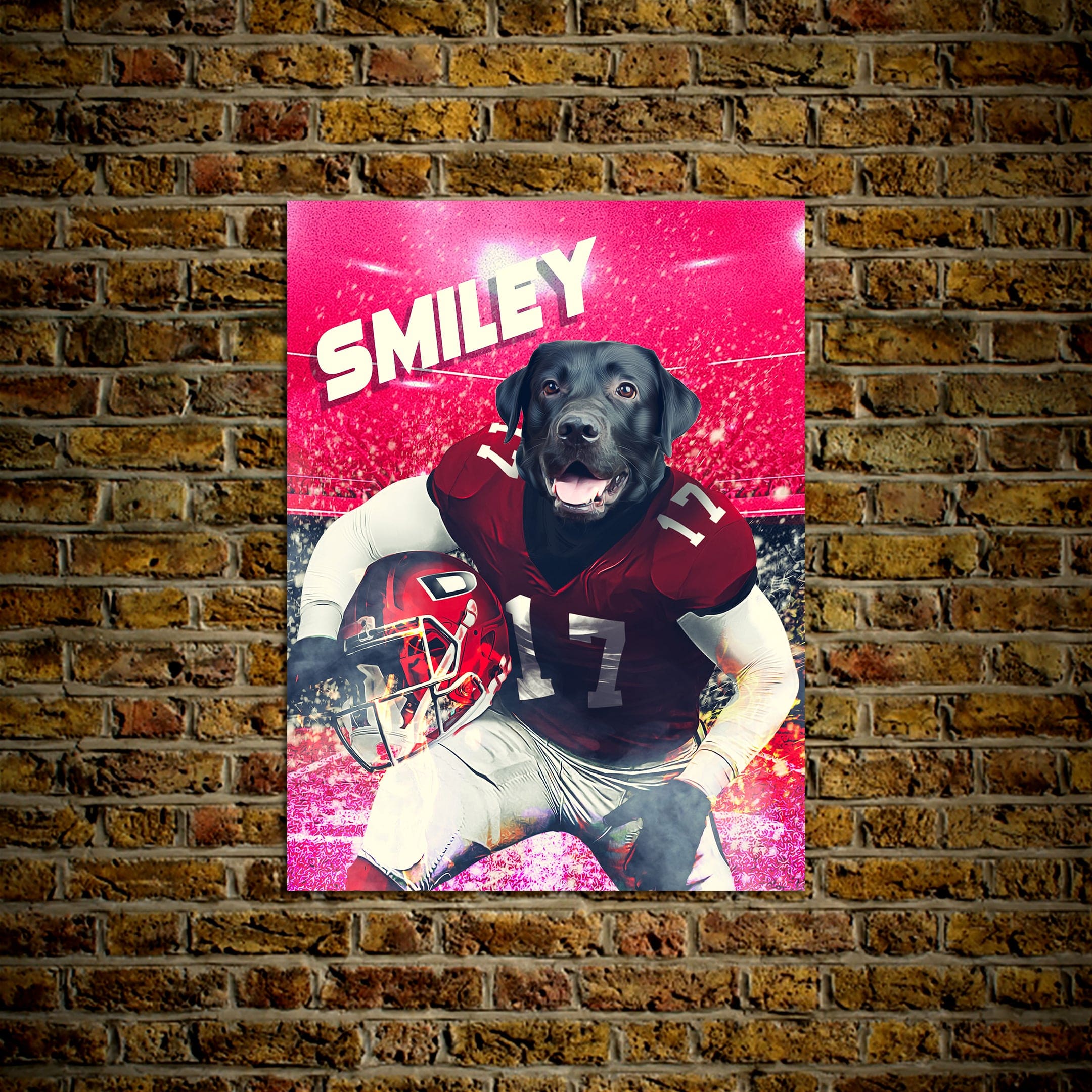 &#39;Georgia Doggos&#39; Personalized Pet Poster