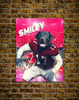 'Georgia Doggos' Personalized Pet Poster