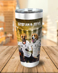 'Germany Doggos' Personalized 2 Pet Tumbler