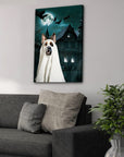 'The Ghost' Personalized Pet Canvas