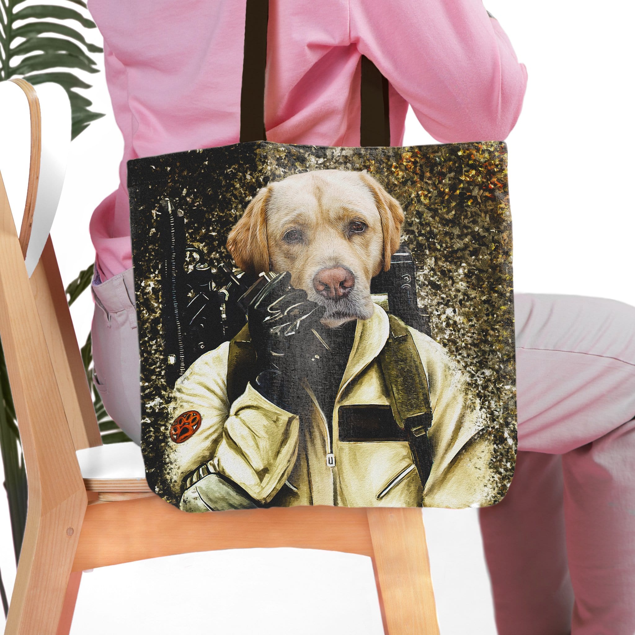 &#39;Dogbuster&#39; Personalized Tote Bag