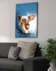 'Gizmo Doggo' Personalized Pet Canvas