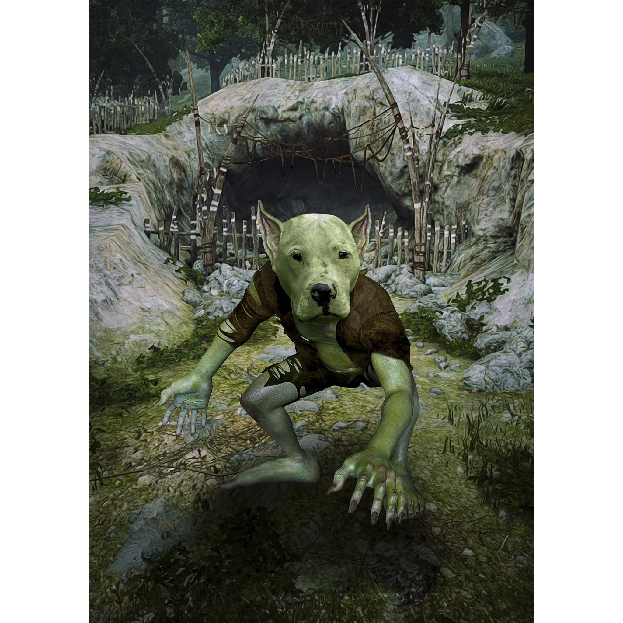 &#39;The Goblin&#39; Digital Portrait