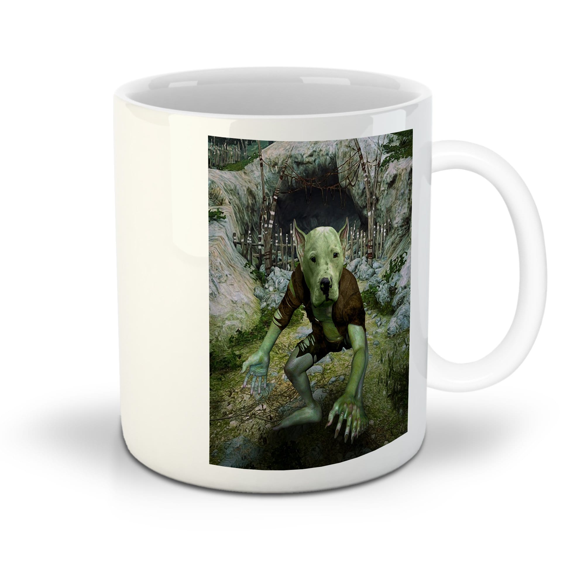 &#39;The Goblin&#39; Personalized Pet Mug