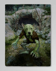'The Goblin' Personalized Pet Blanket
