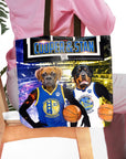 'Golden State Doggos' Personalized 2 Pet Tote Bag