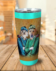 'The Golfers' Personalized 2 Pet Tumbler