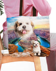 'Majestic Canyon' Personalized Pet Tote Bag