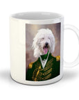 'The Green Admiral' Personalized Pet Mug