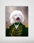 'The Green Admiral' Personalized Pet Poster