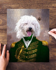 'The Green Admiral' Personalized Pet Puzzle