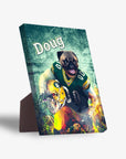 'Green Bay Doggos' Personalized Pet Standing Canvas