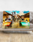 'Harley Wooferson' Personalized 6 Pet Blanket