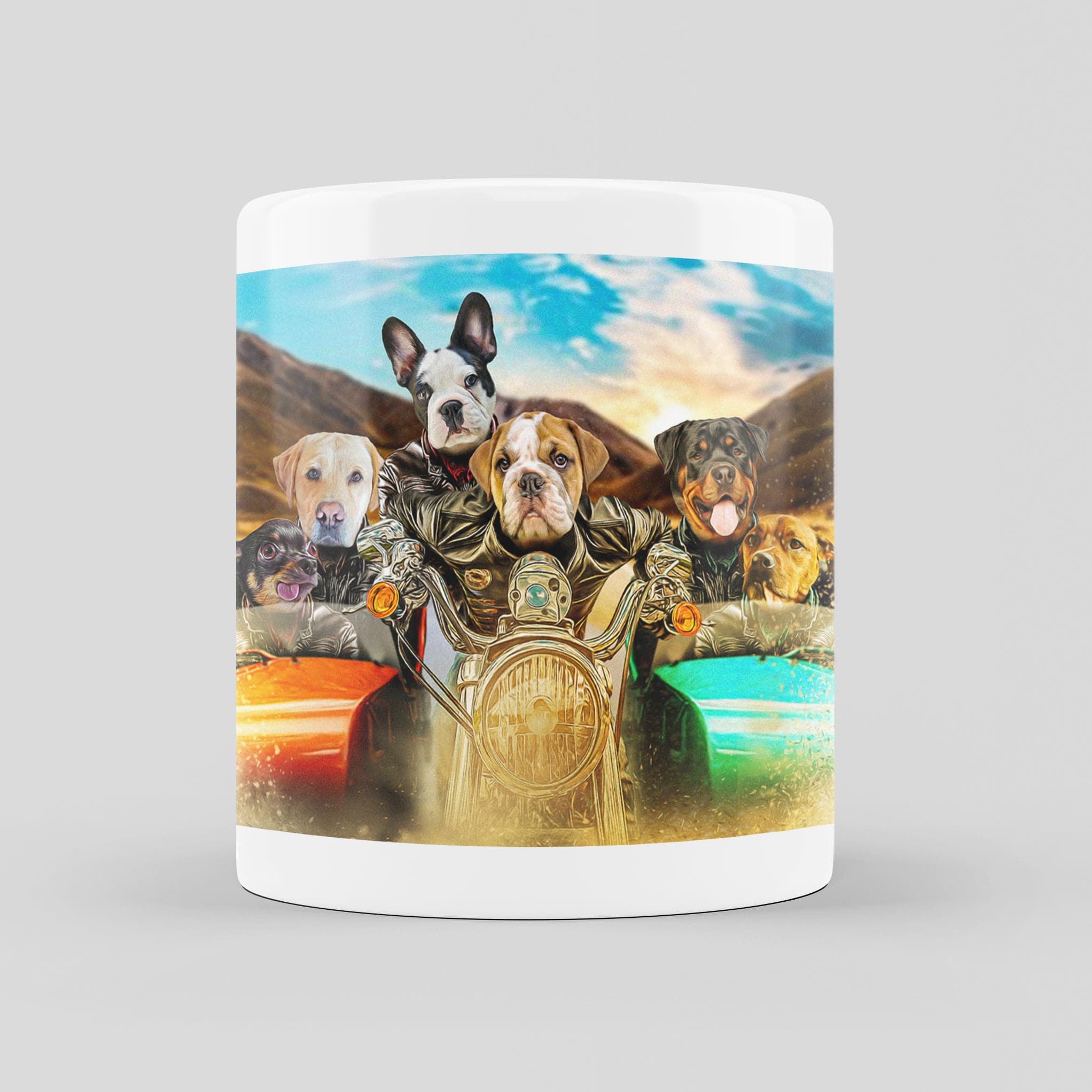 &#39;Harley Wooferson&#39; Personalized 6 Pet Mug