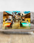'Harley Wooferson' Personalized 7 Pet Blanket