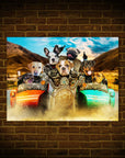'Harley Wooferson' Personalized 7 Pet Poster