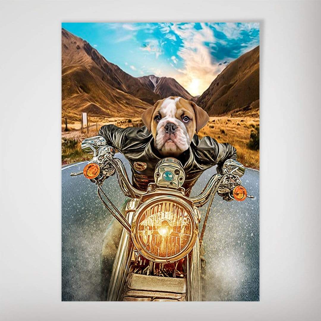&#39;Harley Wooferson&#39; Personalized Pet Poster
