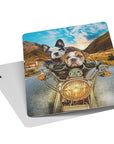 'Harley Wooferson' Personalized 2 Pet Playing Cards