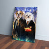 'Harry Doggers 2' Personalized 2 Pet Canvas