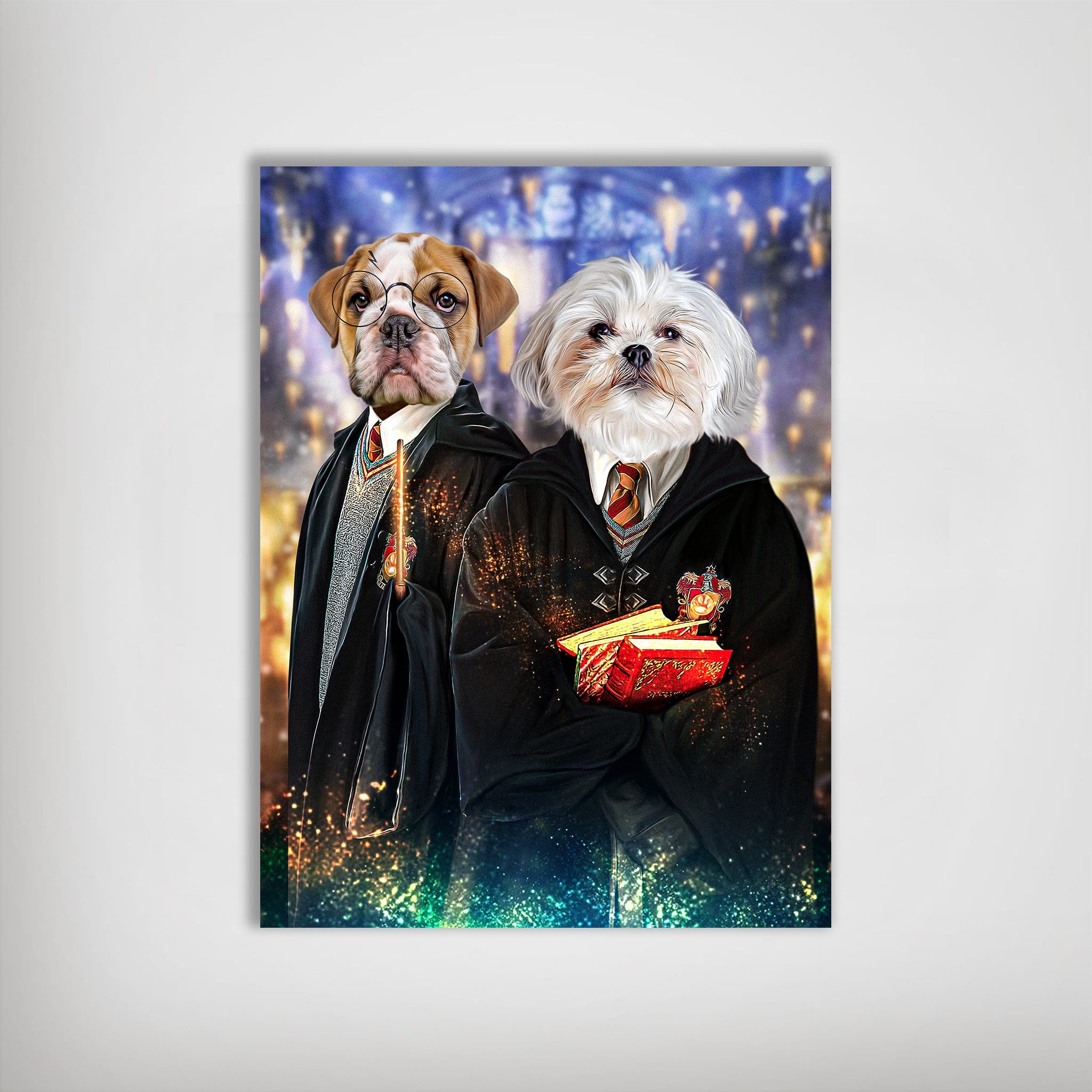 &#39;Harry Doggers 2&#39; Personalized 2 Pet Poster