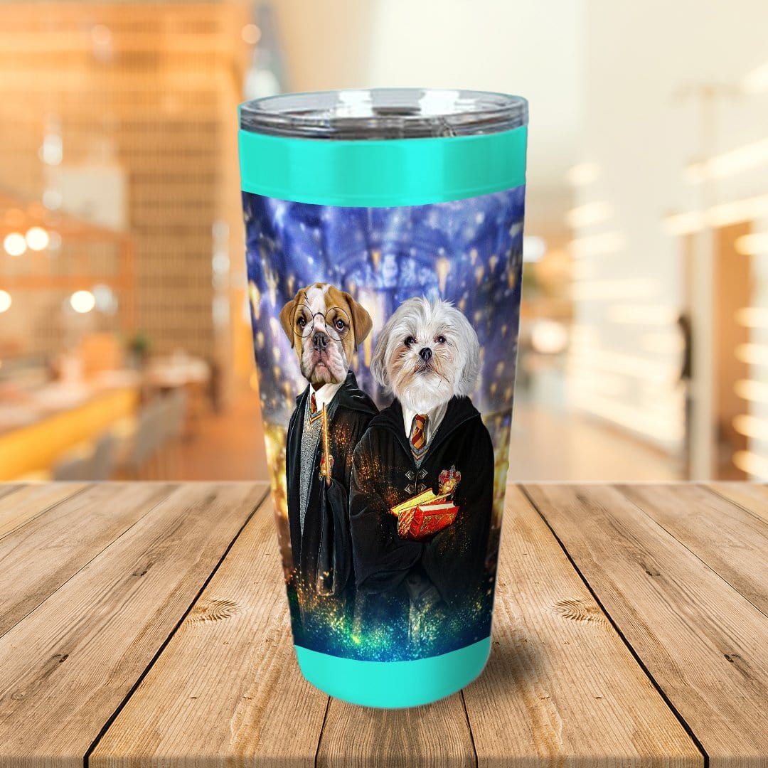 Vaso personalizado para 2 mascotas &#39;Harry Doggers 2&#39;