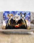 'Harry Doggers' Personalized 3 Pet Blanket