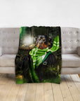 'Harry Dogger (Slytherawr)' Personalized Pet Blanket