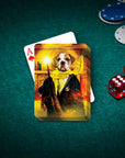 'Harry Dogger (Wooflepuff)' Personalized Pet Playing Cards