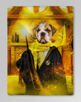 Manta personalizada para mascotas 'Harry Dogger (Wooflepuff)' 