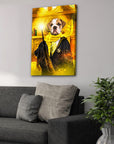 'Harry Dogger (Wooflepuff)' Personalized Pet Canvas