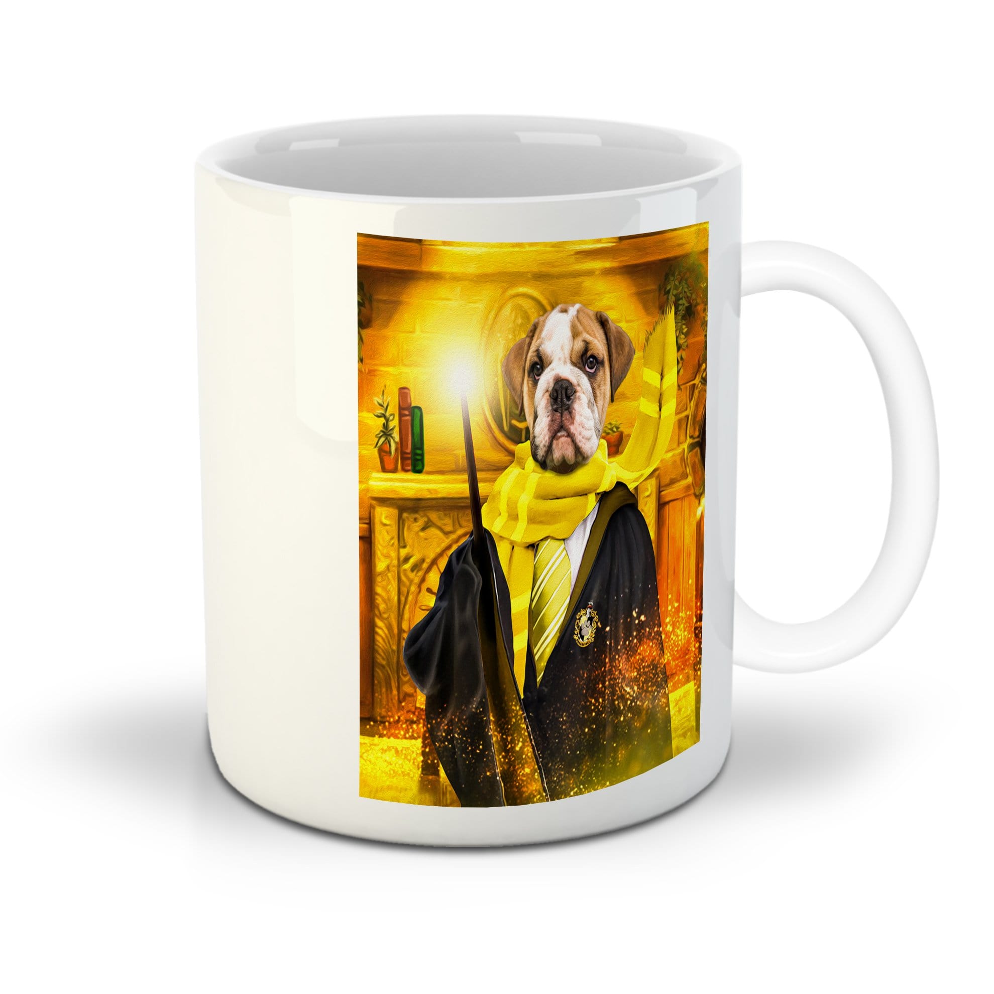 &#39;Harry Dogger (Wooflepuff)&#39; Personalized Pet Mug