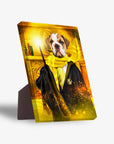 'Harry Dogger (Wooflepuff)' Personalized Pet Standing Canvas