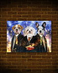 Póster Personalizado con 3 mascotas 'Harry Doggers 3'