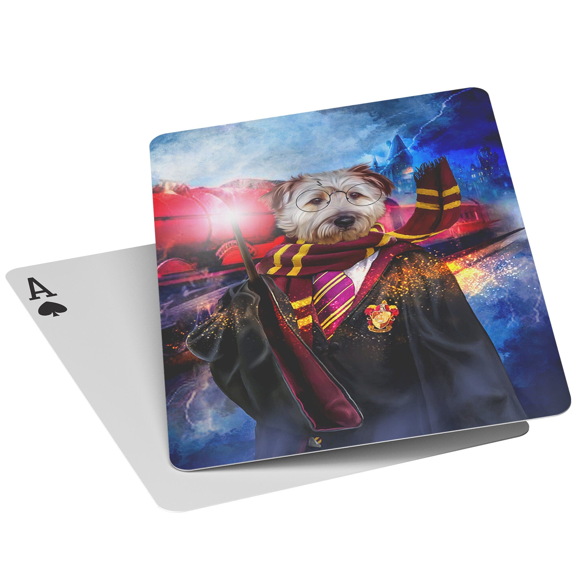 &#39;Harry Dogger&#39; Personalized Pet Playing Cards